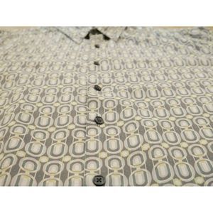 AXIST 100% Silk Men's short sleeve shirt - Sz. XL